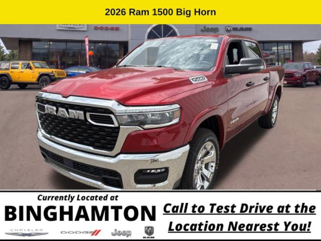 New 2026 Ram 1500 Big Horn/Lone Star Pickup