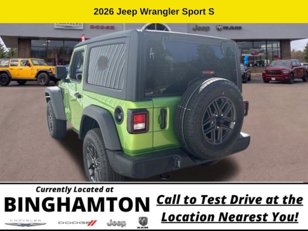New 2026 Jeep Wrangler Sport S Sport Utility