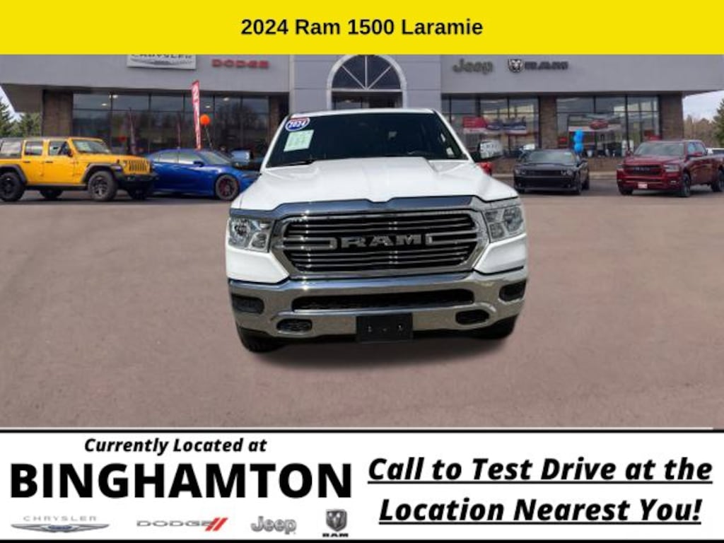 Used 2024 Ram 1500 Laramie Truck Crew Cab
