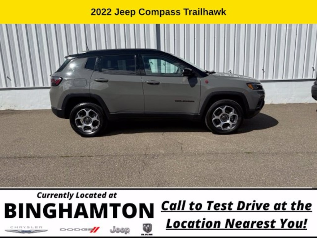 Used 2022 Jeep Compass Trailhawk SUV