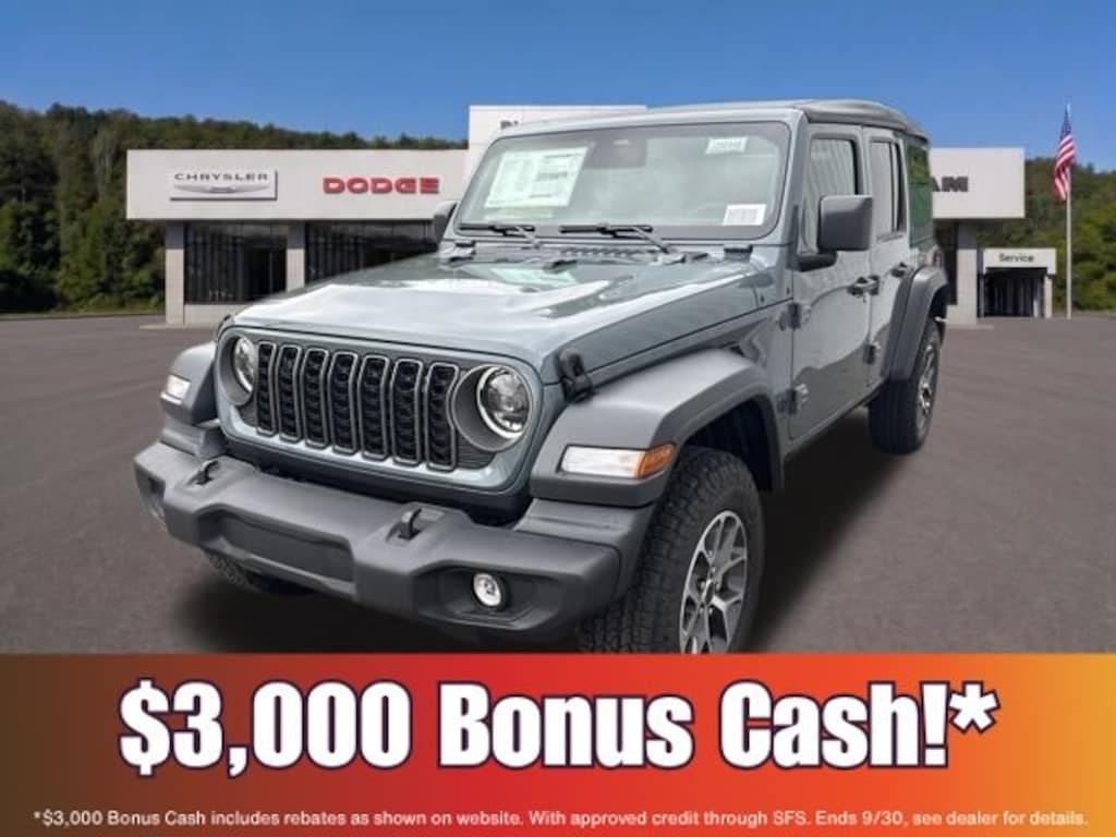 New 2026 Jeep Wrangler Sport S Sport Utility
