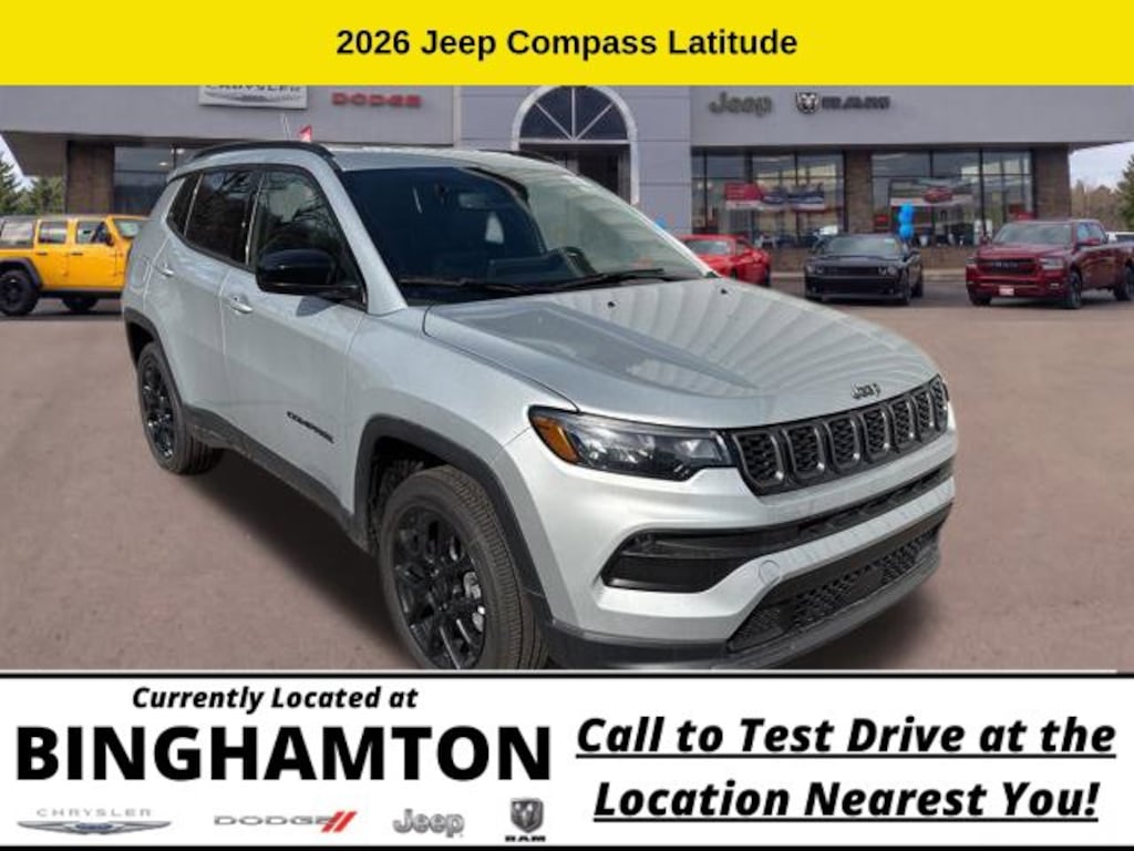 New 2026 Jeep Compass Latitude Sport Utility