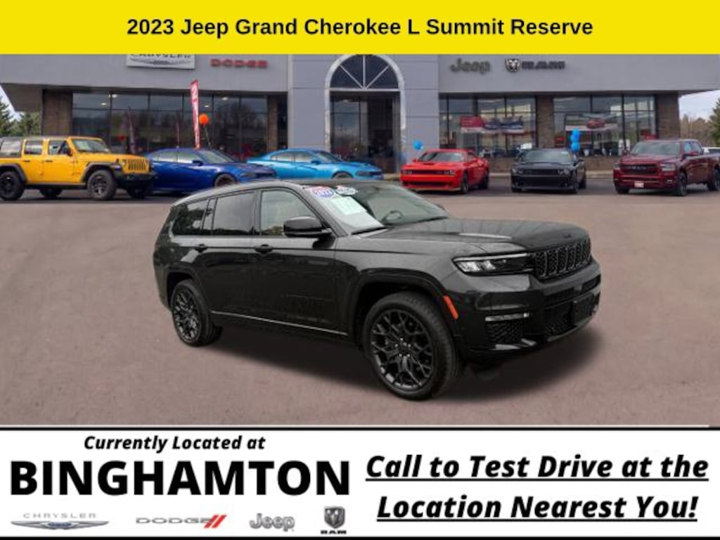 Used 2023 Jeep Grand Cherokee L Summit SUV