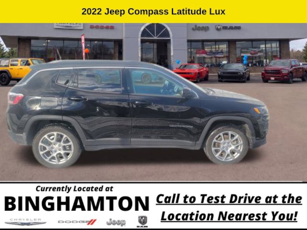 Used 2022 Jeep Compass Latitude Lux SUV