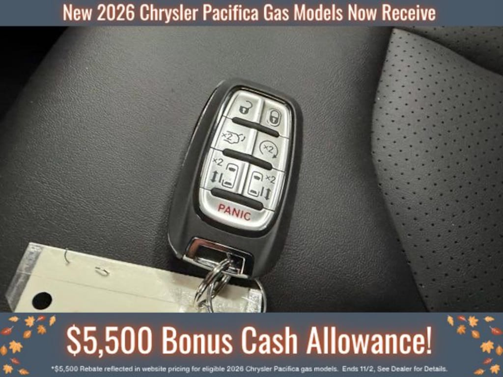 New 2026 Chrysler Pacifica Select Passenger Van