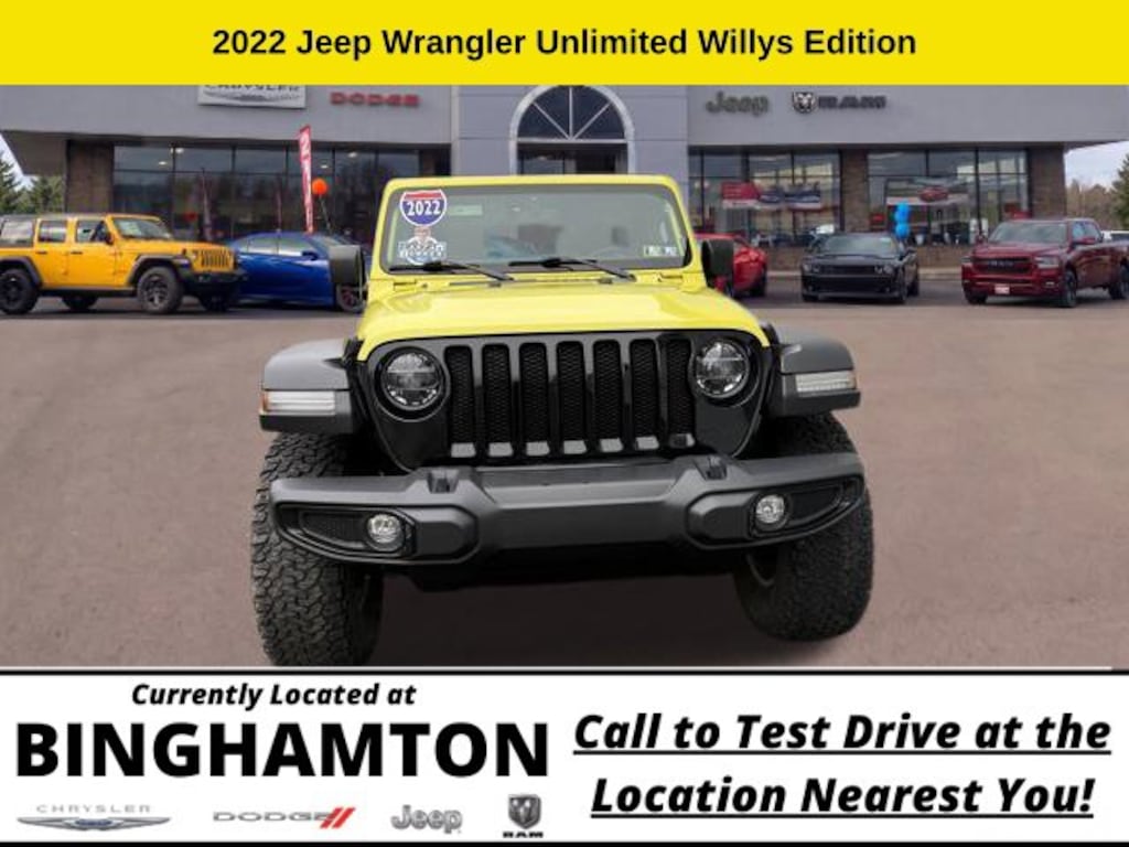 Used 2022 Jeep Wrangler Unlimited Sport SUV