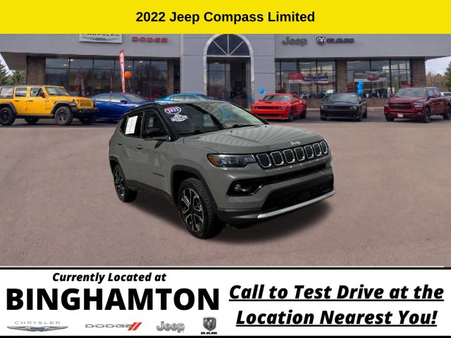 Used 2022 Jeep Compass Limited SUV
