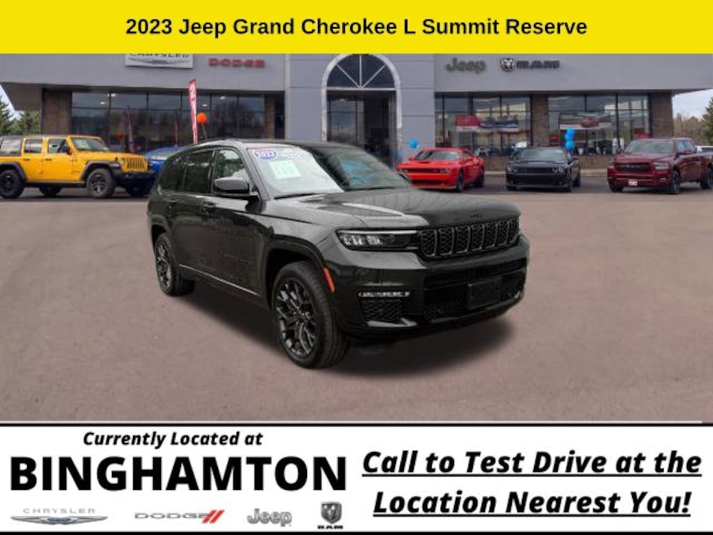 Used 2023 Jeep Grand Cherokee L Summit SUV