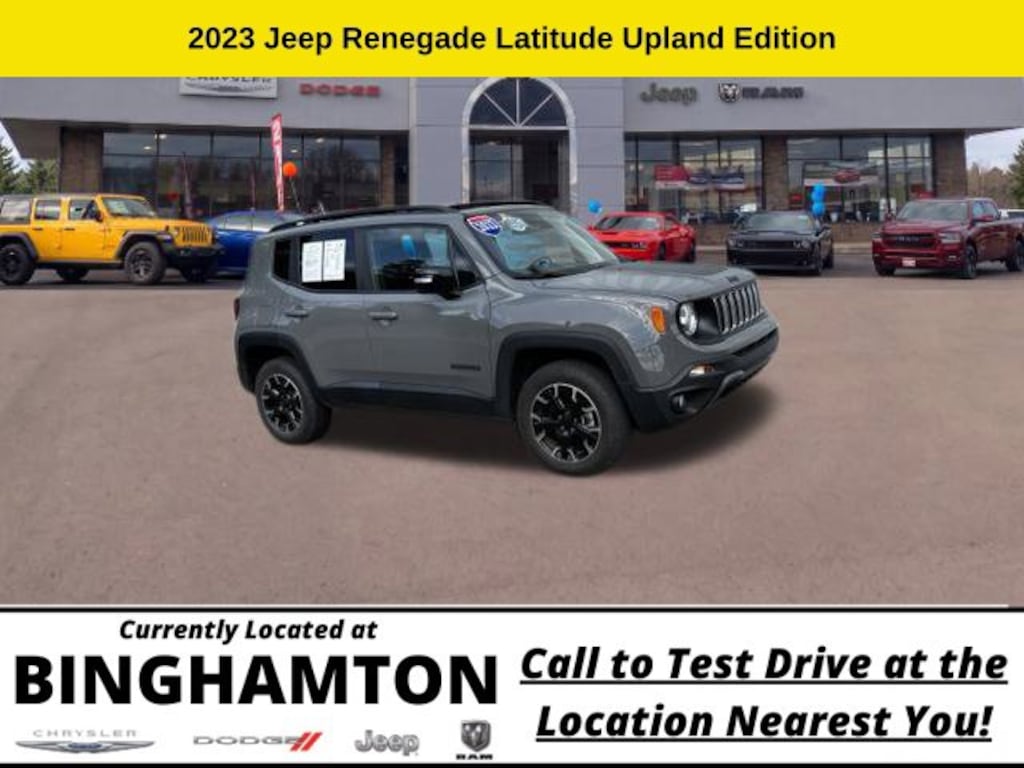 Used 2023 Jeep Renegade Latitude SUV
