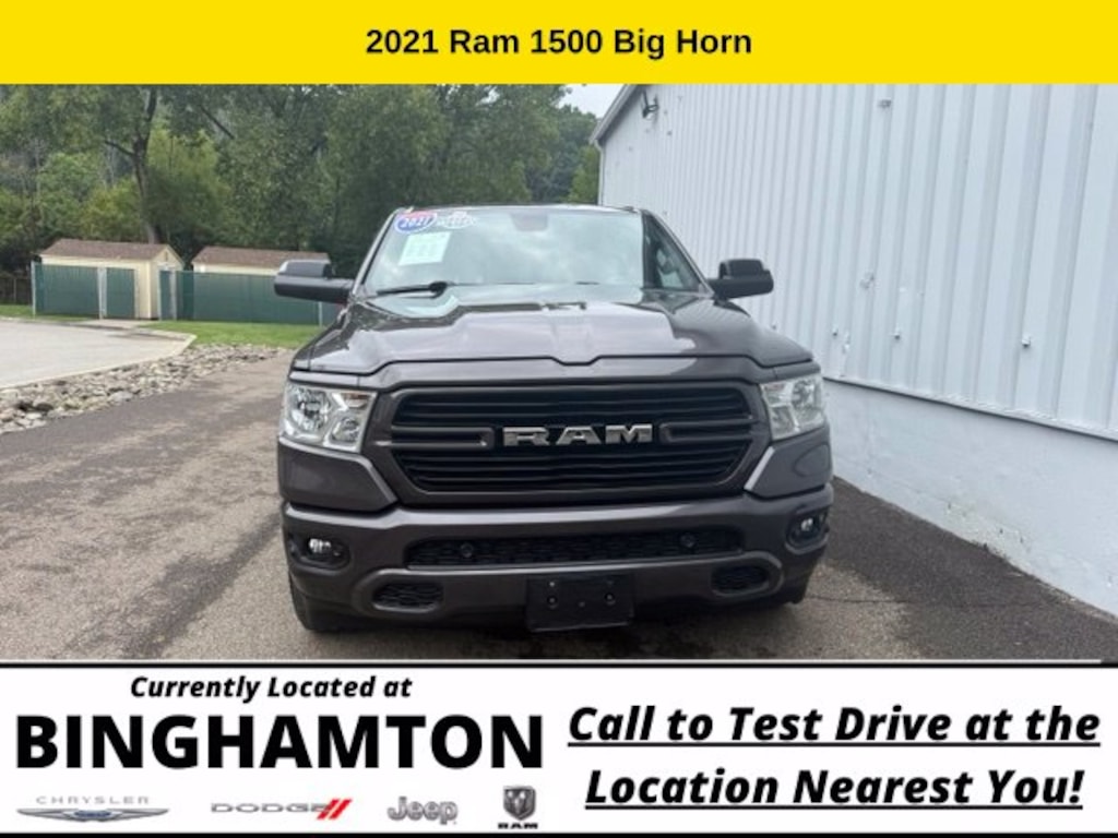 Used 2021 Ram 1500 Big Horn/Lone Star Truck Crew Cab
