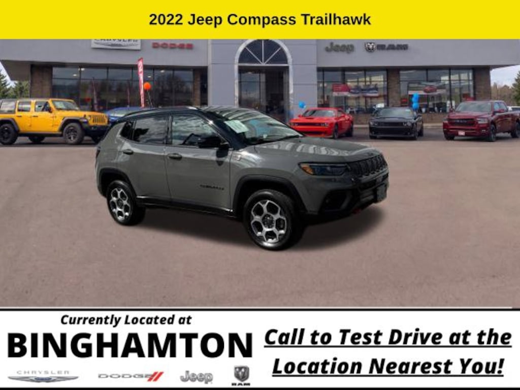 Used 2022 Jeep Compass Trailhawk SUV