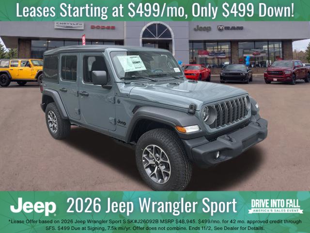 New 2026 Jeep Wrangler Sport S Sport Utility