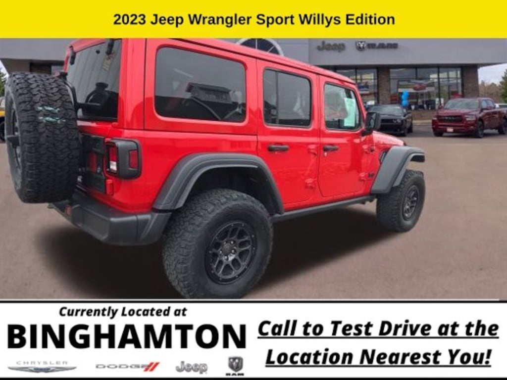 Used 2023 Jeep Wrangler Sport SUV