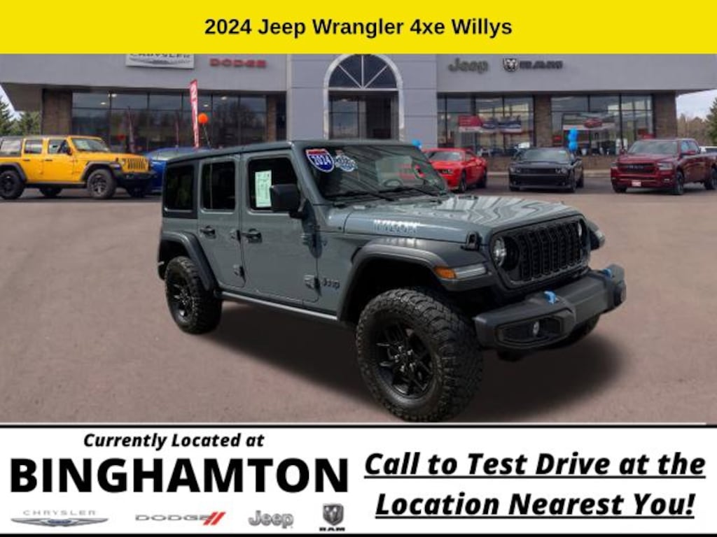 Used 2024 Jeep Wrangler 4xe Sport SUV