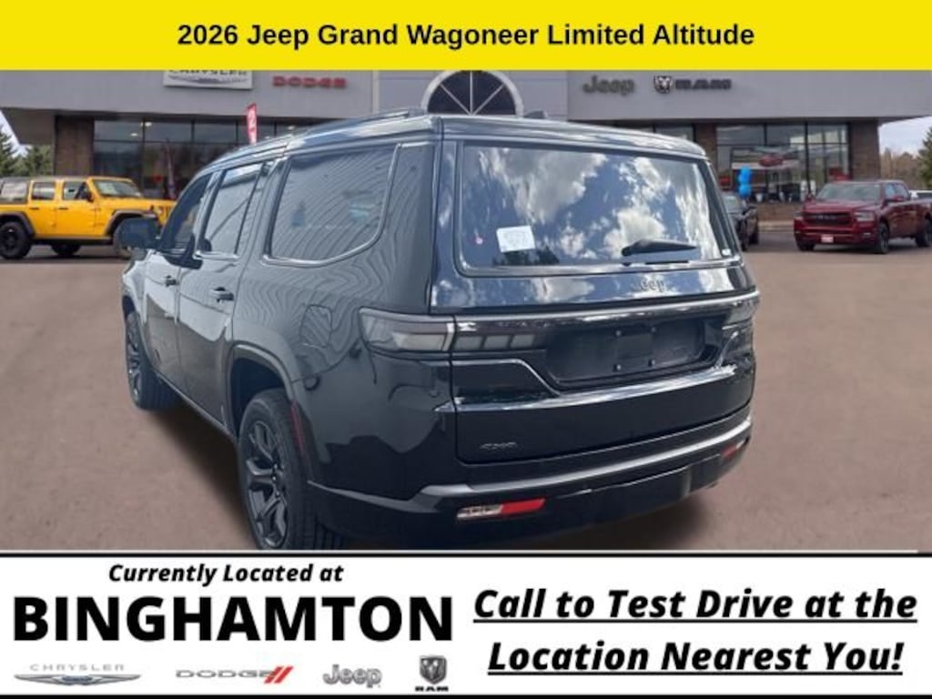 New 2026 Jeep Grand Wagoneer Limited Altitude Sport Utility