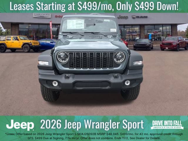 New 2026 Jeep Wrangler Sport S Sport Utility