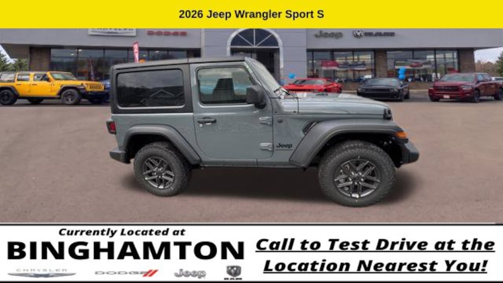 New 2026 Jeep Wrangler Sport S Sport Utility