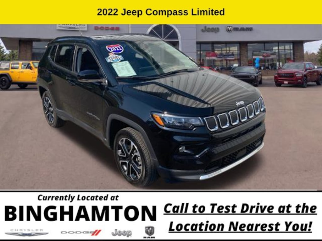 Used 2022 Jeep Compass Limited SUV