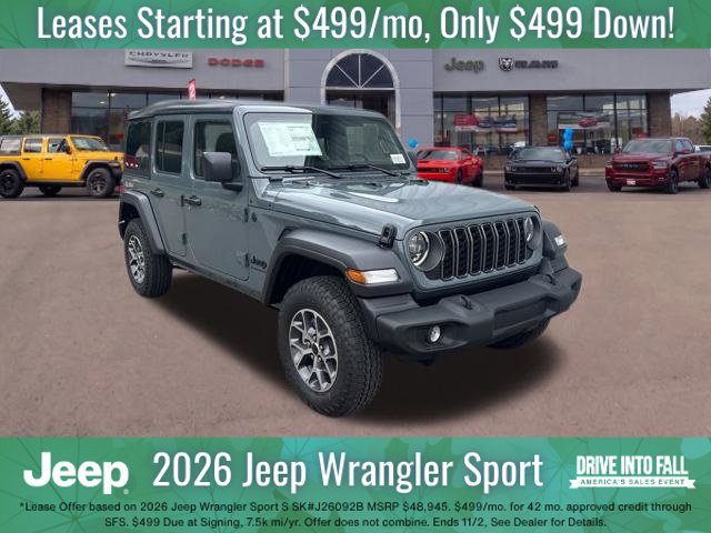 New 2026 Jeep Wrangler Sport S Sport Utility for sale in Binghamton, NY