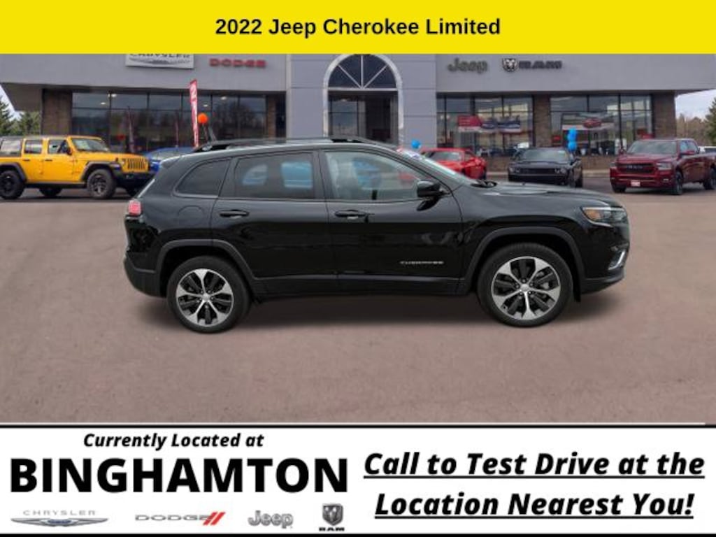 Used 2022 Jeep Cherokee Limited SUV