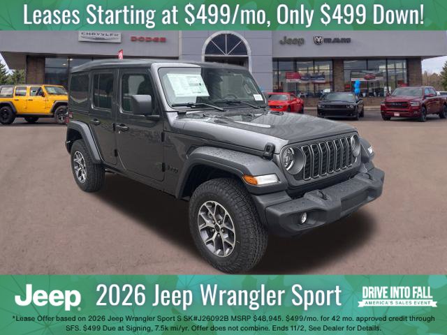 New 2026 Jeep Wrangler Sport S Sport Utility for sale in Binghamton, NY