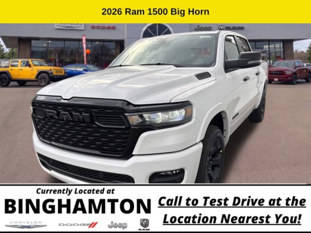 New 2026 Ram 1500 Big Horn/Lone Star Pickup