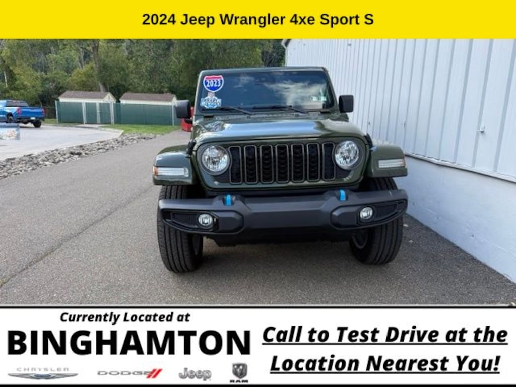 Used 2024 Jeep Wrangler 4xe Sport SUV