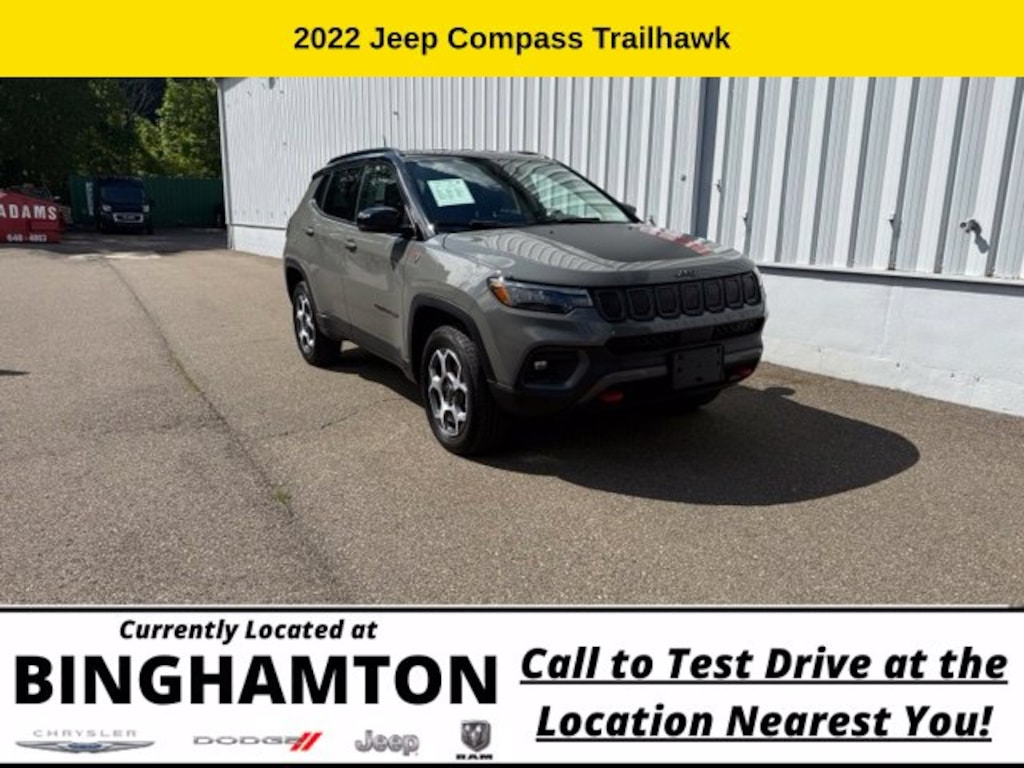 Used 2022 Jeep Compass Trailhawk SUV