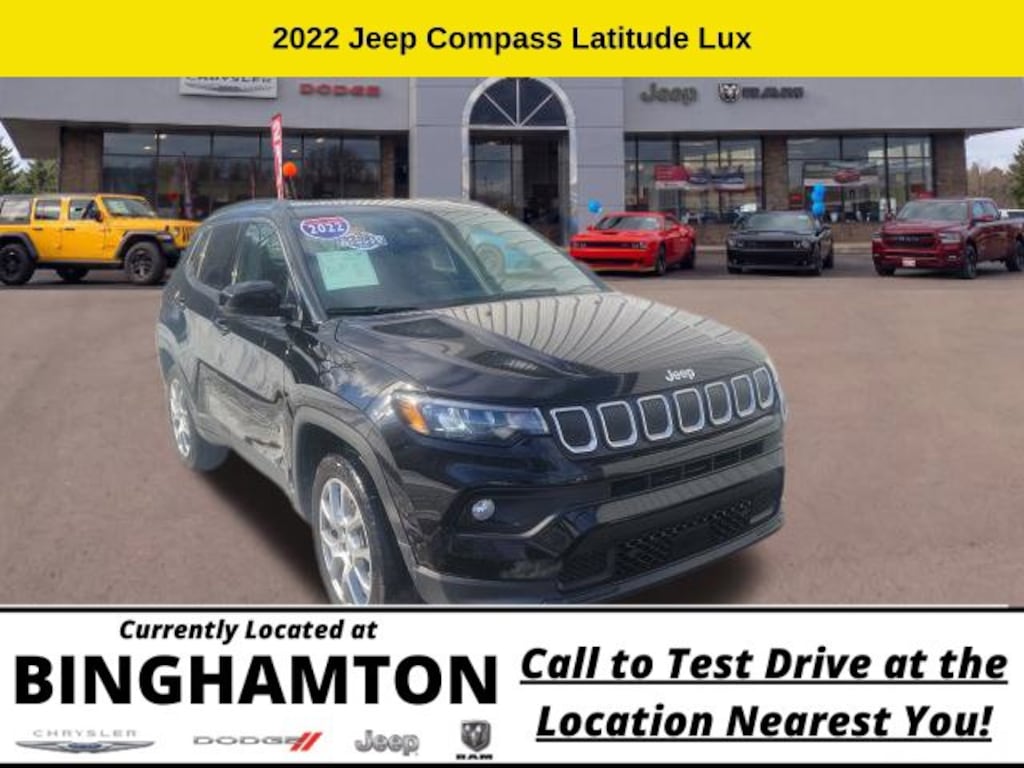 Used 2022 Jeep Compass Latitude Lux SUV