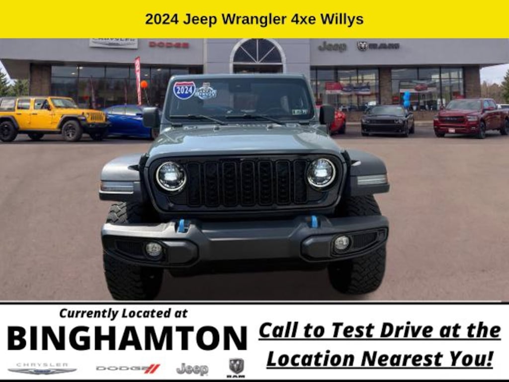 Used 2024 Jeep Wrangler Willys 4xe SUV