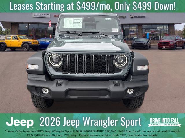 New 2026 Jeep Wrangler Sport S Sport Utility