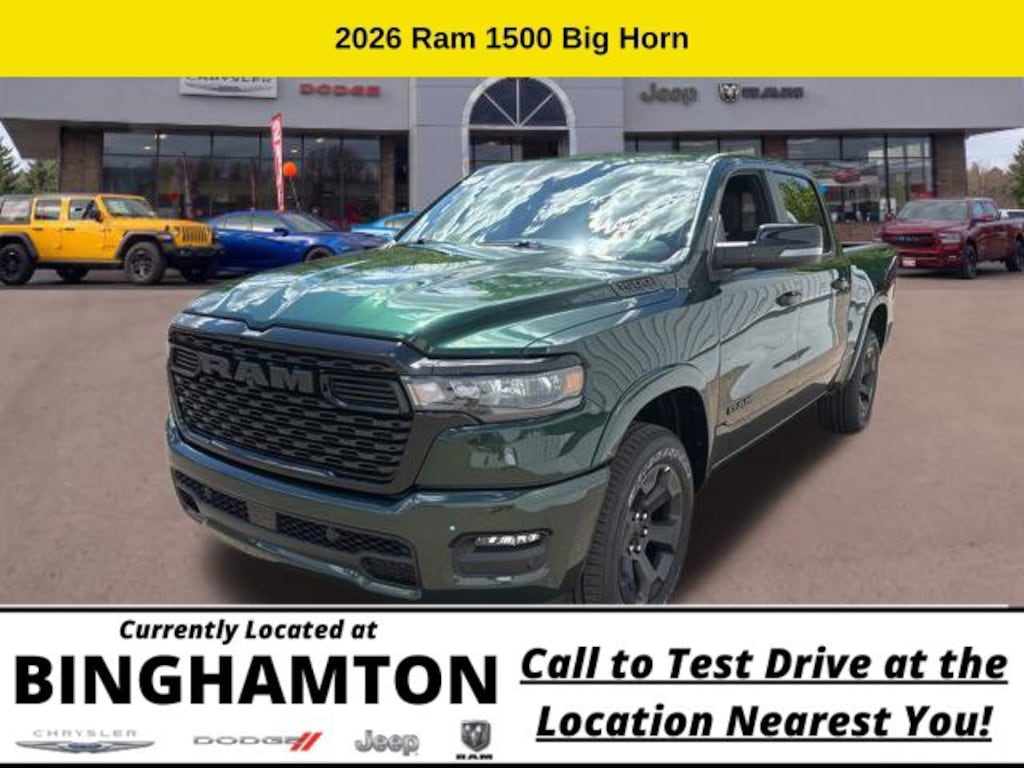 New 2026 Ram 1500 Big Horn/Lone Star Pickup