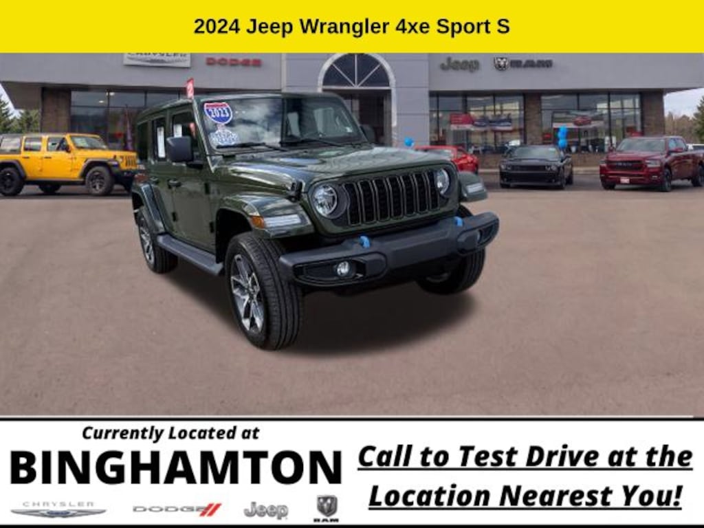 Used 2024 Jeep Wrangler Sport S 4xe SUV