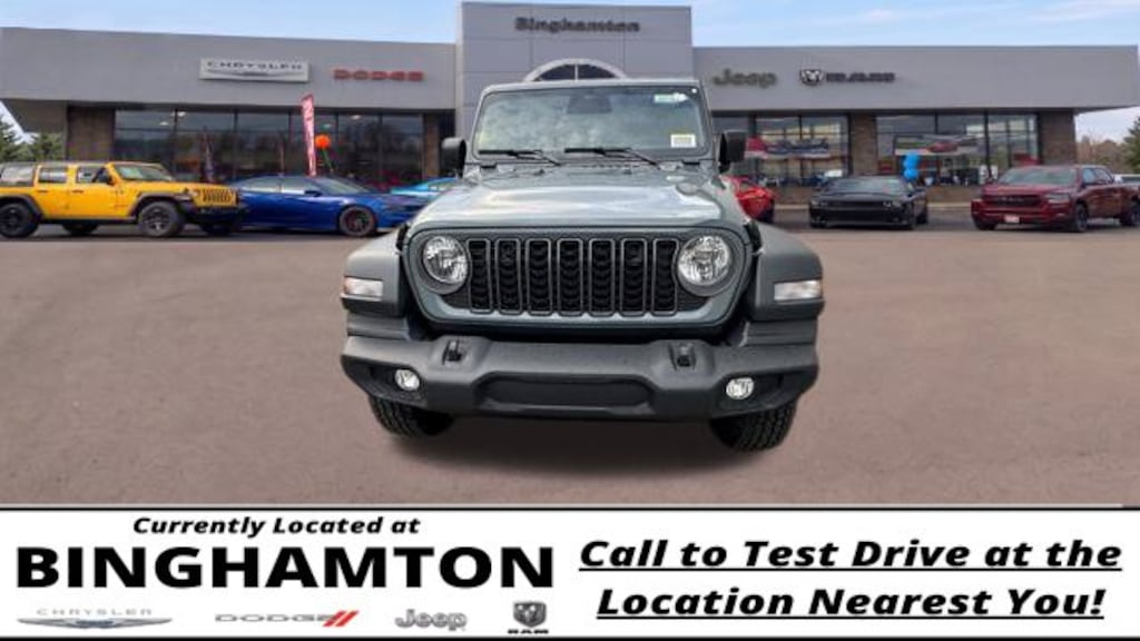 New 2026 Jeep Wrangler Sport S Sport Utility