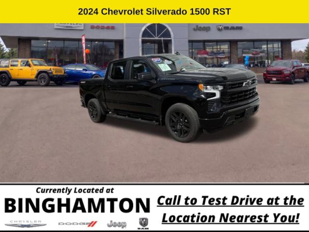 Used 2024 Chevrolet Silverado 1500 RST Truck Crew Cab