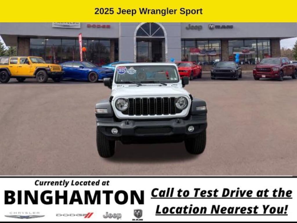 Used 2025 Jeep Wrangler Sport SUV