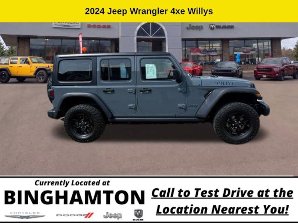 Used 2024 Jeep Wrangler Willys 4xe SUV