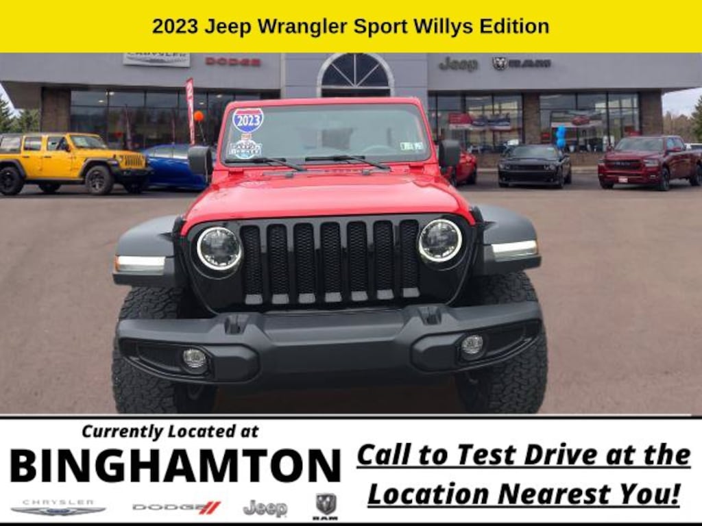 Used 2023 Jeep Wrangler Sport SUV