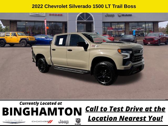 Used 2022 Chevrolet Silverado 1500 LT Trail Boss Truck