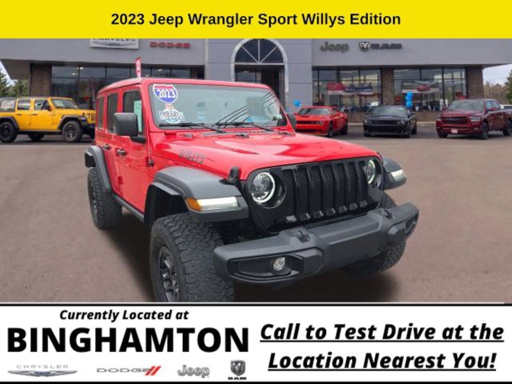 Used 2023 Jeep Wrangler Sport SUV