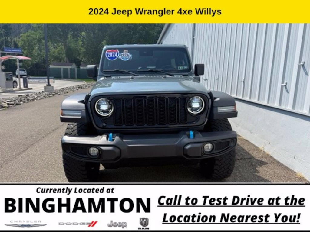 Used 2024 Jeep Wrangler 4xe Sport SUV