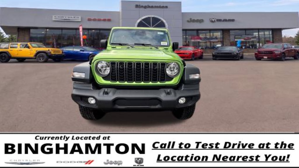 New 2026 Jeep Wrangler Sport S Sport Utility