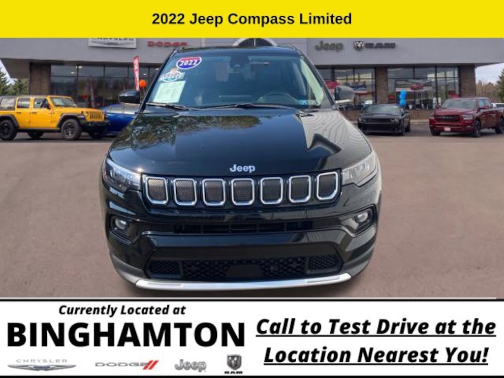 Used 2022 Jeep Compass Limited SUV