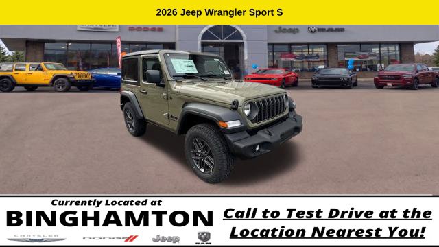 New 2026 Jeep Wrangler Sport S Sport Utility for sale in Binghamton, NY