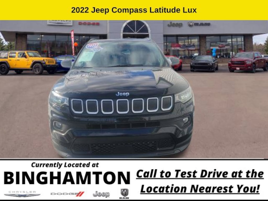 Used 2022 Jeep Compass Latitude Lux SUV
