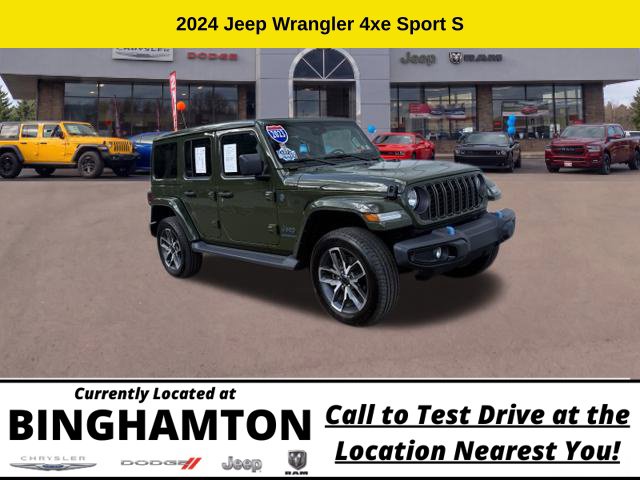 Used 2024 Jeep Wrangler Sport S 4xe SUV