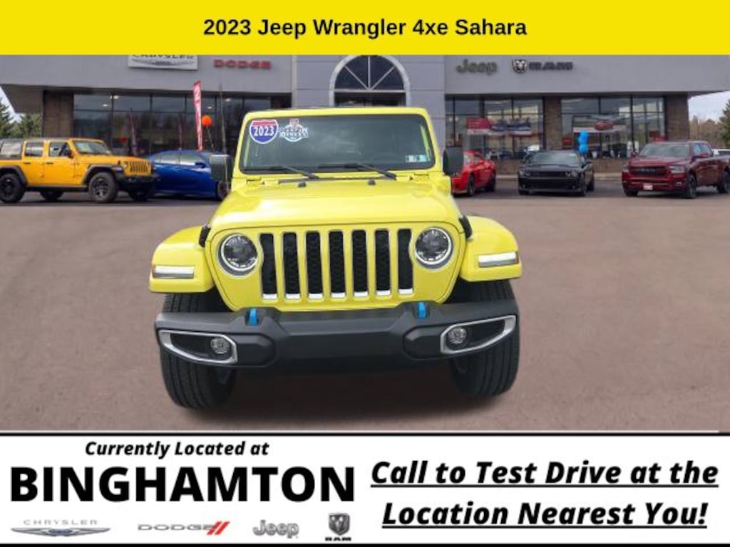 Used 2023 Jeep Wrangler Sahara 4xe SUV