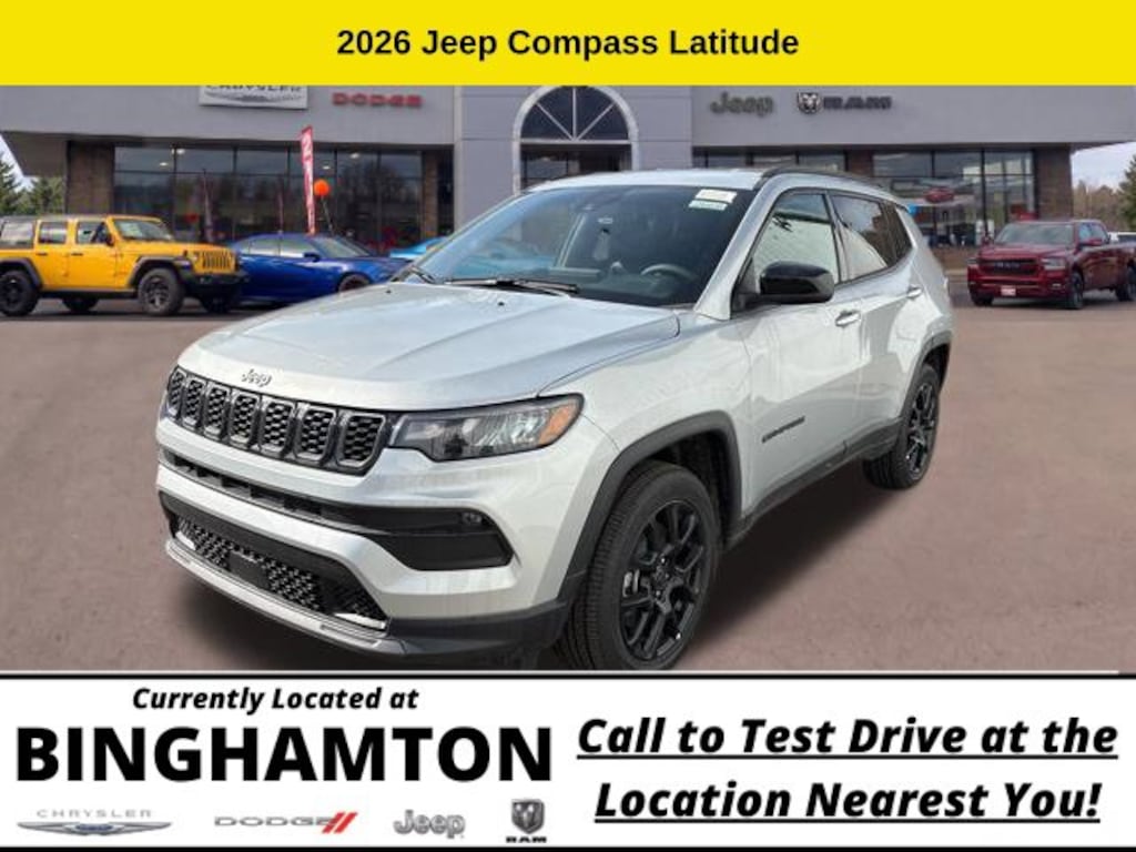 New 2026 Jeep Compass Latitude Sport Utility