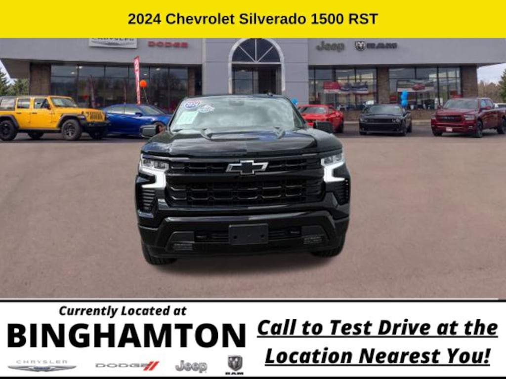 Used 2024 Chevrolet Silverado 1500 RST Truck Crew Cab