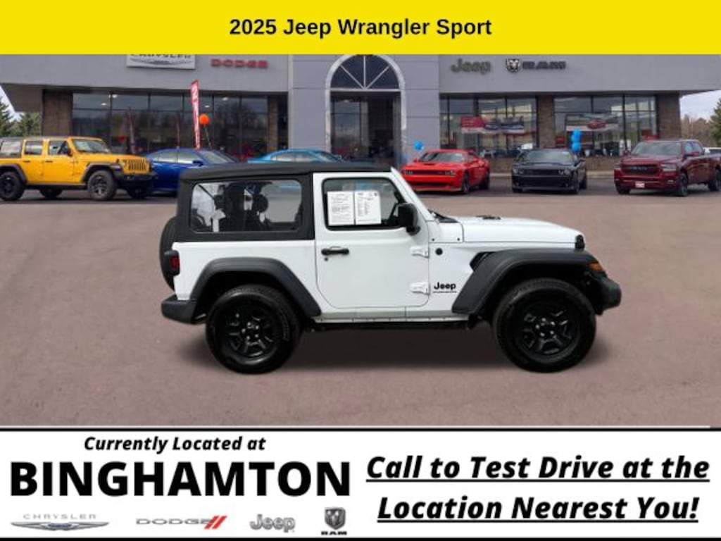 Used 2025 Jeep Wrangler Sport SUV